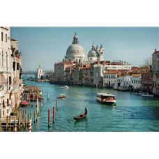 Картина на холсте по фото Модульные картины Печать портретов на холсте Гранд Канал в Венеции - Фотообои архитектура|Венеция