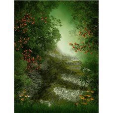 Картина на холсте по фото Модульные картины Печать портретов на холсте Лес - Фотообои природа|деревья и травы