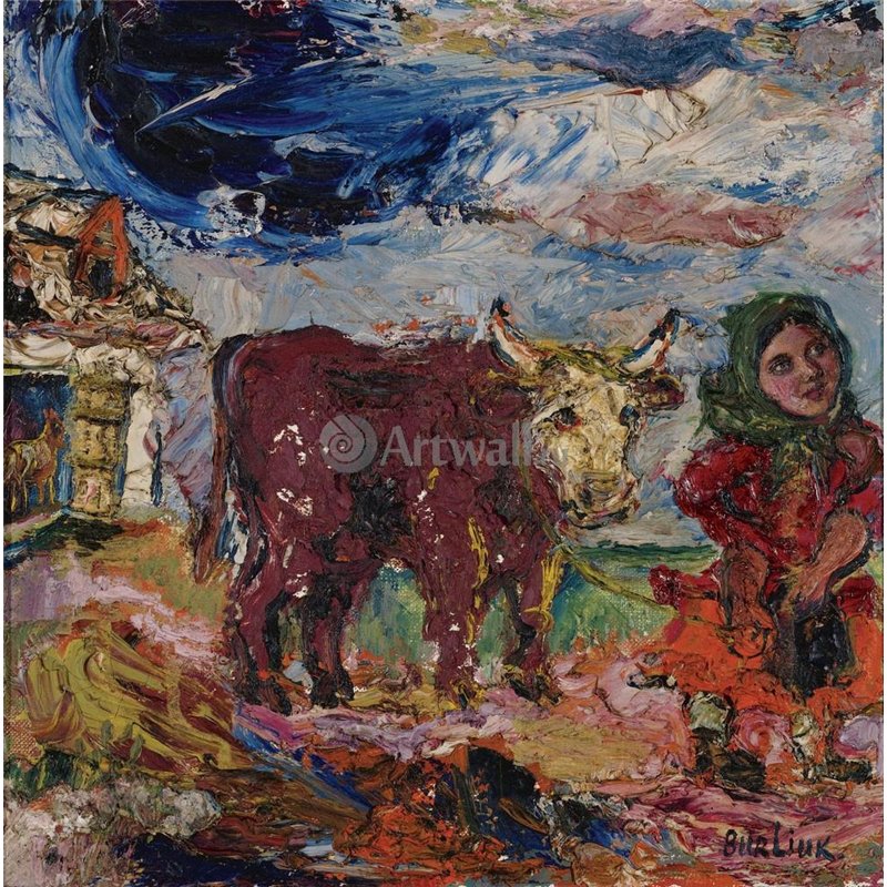 Женщина с коровой