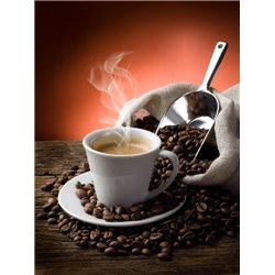 Кружка кофе - Фотообои Еда и напитки|кофе - Модульная картины, Репродукции, Декоративные панно, Декор стен