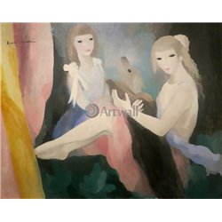 Девушки с собакой
