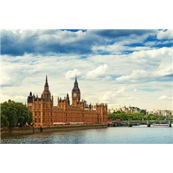 Панорама Лондона - Фотообои архитектура - Модульная картины, Репродукции, Декоративные панно, Декор стен