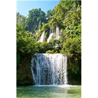 Лесной водопад - Фотообои водопады