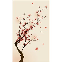 Веточка - Фотообои цветы|сакура - Модульная картины, Репродукции, Декоративные панно, Декор стен