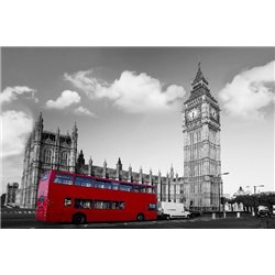 Лондон - Черно-белые фотообои - Модульная картины, Репродукции, Декоративные панно, Декор стен