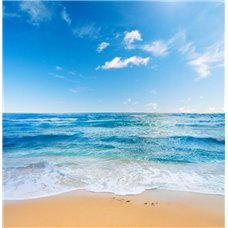 Картина на холсте по фото Модульные картины Печать портретов на холсте Синее море - Фотообои Море|пляж