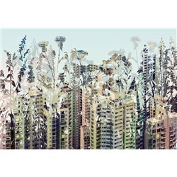 Силуэт города - Фотообои Креатив