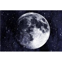 Звёзды вокруг планеты - Фотообои Космос