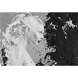 Черное и белое - Фотообои Креатив