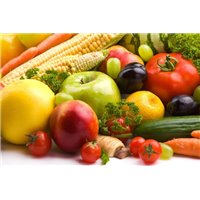 Фрукты и овощи - Фотообои Яркие краски