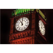 Картина на холсте по фото Модульные картины Печать портретов на холсте Часы Биг Бена - Фотообои архитектура|Лондон