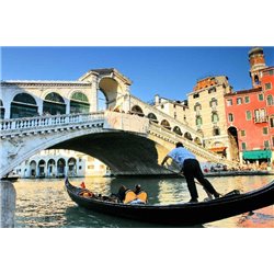 Гондола, Венеция - Фотообои архитектура|Венеция - Модульная картины, Репродукции, Декоративные панно, Декор стен