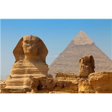 Картина на холсте по фото Модульные картины Печать портретов на холсте Сфинкс - Фотообои архитектура|Египет