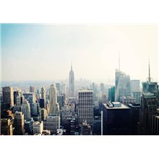 Картина на холсте по фото Модульные картины Печать портретов на холсте Нью-Йорк - вид сверху - Фотообои Современный город|Нью-Йорк