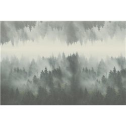 Отражение - Фотообои паттерн