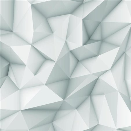 Белая абстракция - 3D фотообои|3D паттерн