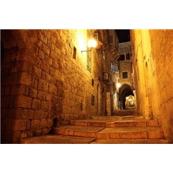 Старая улица - Фотообои Старый город|Испания - Модульная картины, Репродукции, Декоративные панно, Декор стен