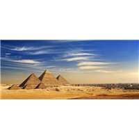 Портреты картины репродукции на заказ - Панорама пустыни - Фотообои архитектура|Египет