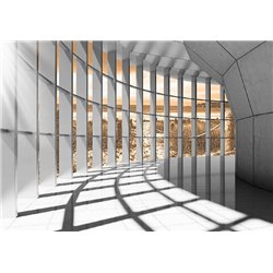 Свет и природа желтый - 3D фотообои|3Д обои на кухню