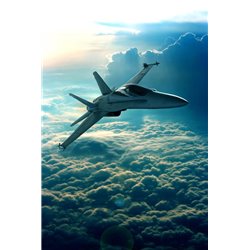 Самолет - Фотообои Техника и транспорт|самолёты - Модульная картины, Репродукции, Декоративные панно, Декор стен