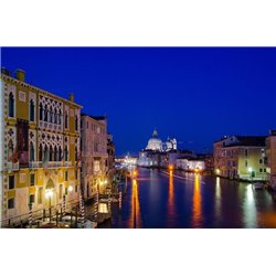 Ночная панорама - Фотообои архитектура|Венеция - Модульная картины, Репродукции, Декоративные панно, Декор стен