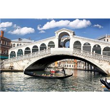 Картина на холсте по фото Модульные картины Печать портретов на холсте Мост Риальто - Фотообои архитектура|Венеция