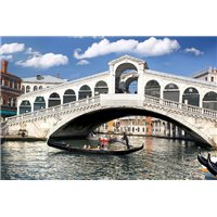 Портреты картины репродукции на заказ - Мост Риальто - Фотообои архитектура|Венеция