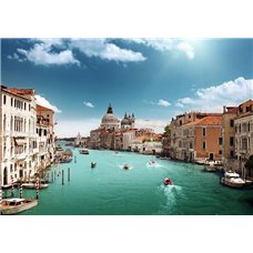 Картина на холсте по фото Модульные картины Печать портретов на холсте Венецианский канал - Фотообои архитектура|Венеция