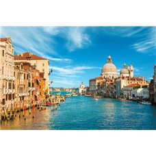 Картина на холсте по фото Модульные картины Печать портретов на холсте Гранд канал Венеции - Фотообои архитектура|Венеция
