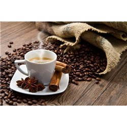Кофе с ванилью - Фотообои Еда и напитки|кофе - Модульная картины, Репродукции, Декоративные панно, Декор стен