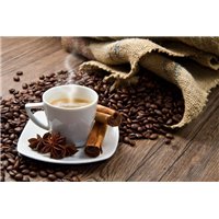 Кофе с ванилью - Фотообои Еда и напитки|кофе