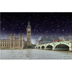 Звездное небо - Фотообои архитектура|Лондон - Модульная картины, Репродукции, Декоративные панно, Декор стен