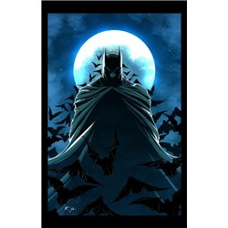 Бэтмен - Фэнтези - Модульная картины, Репродукции, Декоративные панно, Декор стен