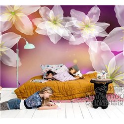 Нежность цветов - 3D фотообои|3D цветы