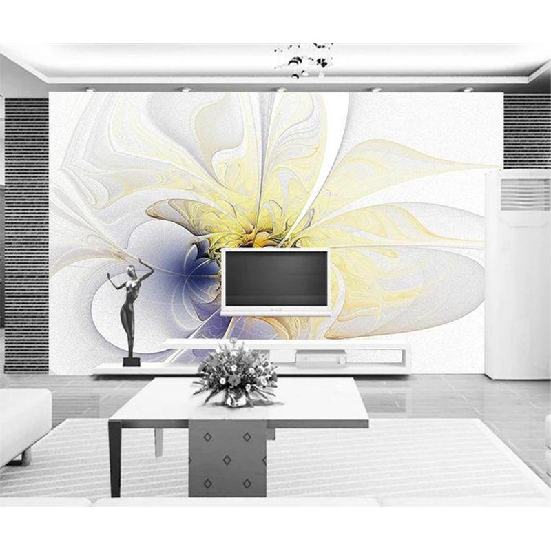 Необычный цветок - 3D фотообои|Стереоскопические обои