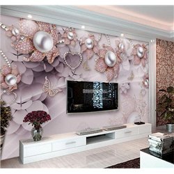 Роскошь цветов - 3D фотообои|3D цветы