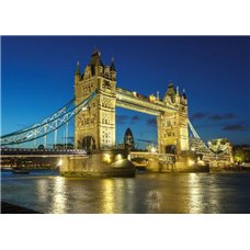 Картина на холсте по фото Модульные картины Печать портретов на холсте Мост над Темзой - Фотообои архитектура|Лондон