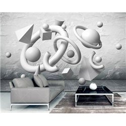 Объемные фигуры - 3D фотообои|3D фигуры