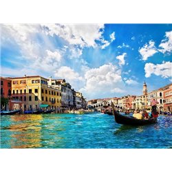 Прогулка на гандоле - Фотообои архитектура|Венеция - Модульная картины, Репродукции, Декоративные панно, Декор стен