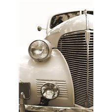 Картина на холсте по фото Модульные картины Печать портретов на холсте Ретро автомобиль - Черно-белые фотообои