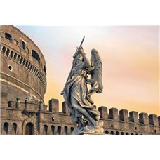 Картина на холсте по фото Модульные картины Печать портретов на холсте Архитектура Рима - Фотообои Старый город|Рим