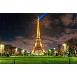 Огни башни - Фотообои архитектура|Париж - Модульная картины, Репродукции, Декоративные панно, Декор стен