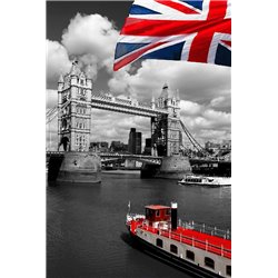 Британия - Черно-белые фотообои - Модульная картины, Репродукции, Декоративные панно, Декор стен