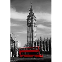 Автобус на мосту - Фотообои архитектура|Лондон