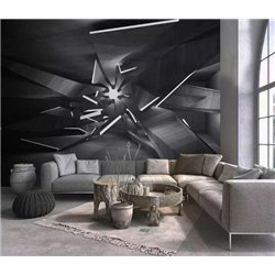 Осколки - 3D фотообои|3D расширяющие пространство
