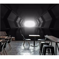 Ангар - 3D фотообои|3D расширяющие пространство