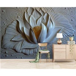 Кувшинка - 3D фотообои|3D цветы