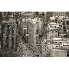 Картина на холсте по фото Модульные картины Печать портретов на холсте Улица Манхеттена - Фотообои Современный город|Нью-Йорк