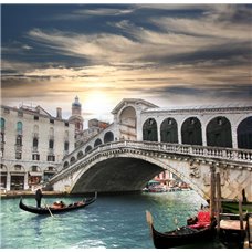 Картина на холсте по фото Модульные картины Печать портретов на холсте Гранд-канал в Венеции - Фотообои Старый город|Италия