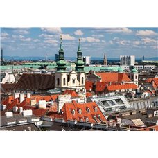 Картина на холсте по фото Модульные картины Печать портретов на холсте Вена - Фотообои Современный город